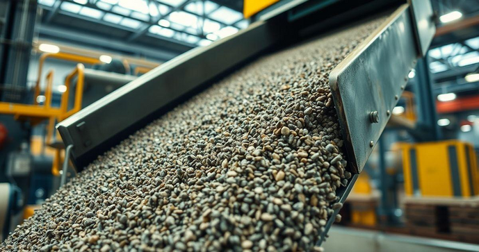 Peneira vibratória inclinada: eficiência e versatilidade na separação de materiais