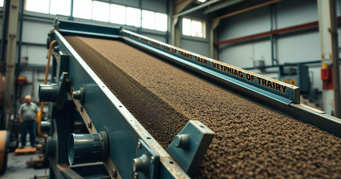 Peneira vibratória inclinada é a solução ideal para otimizar a separação de materiais na sua indústria