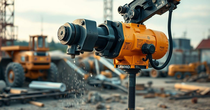 Martelo vibratório hidráulico: como escolher o melhor modelo para sua obra