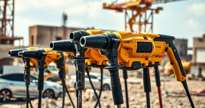 Martelos vibratórios: Como escolher o modelo ideal para sua obra